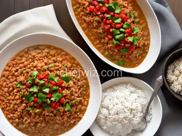Puertorican WHITE Rice and Beans