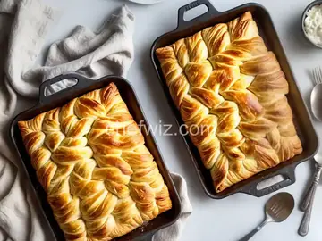 Puff Pastry Braid