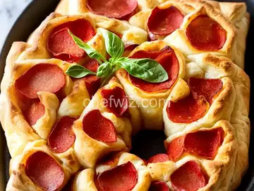 Puff Pastry Pepperoni Pizza Roll