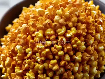 Puffed Caramel Corn