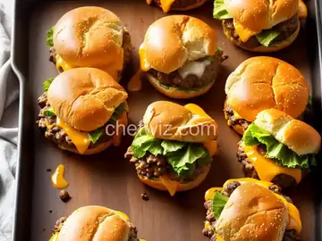 Pull-Apart Chopped Cheeseburgers