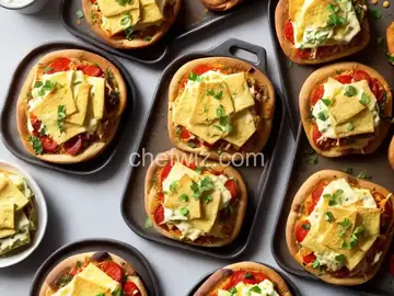 Pull-Apart Pizza Sandwiches