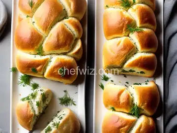 Pull-Apart Sour Cream and Chive Rolls