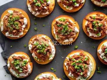 Pulled BBQ Chicken Sandwiches