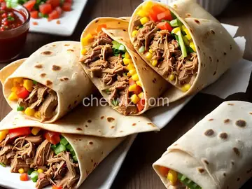 Pulled Pork Burritos