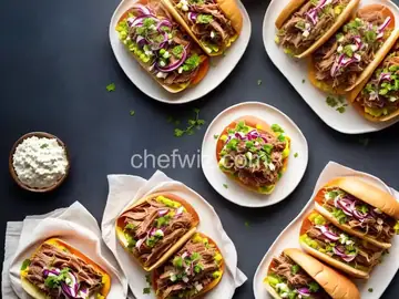 Pulled Pork Sandwiches