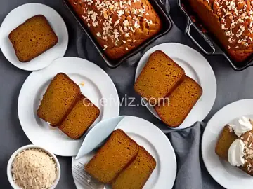Pumpkin Bread with Toasted Coconut