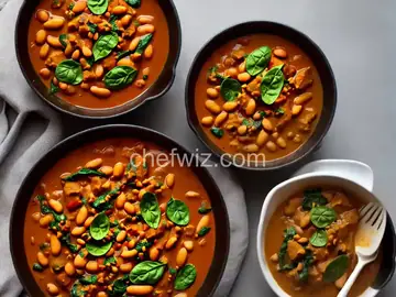 Pumpkin, Butter Bean, and Spinach Curry