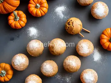 Pumpkin Cake Pops