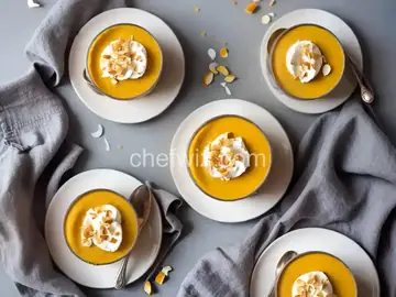 Pumpkin Coconut Custard