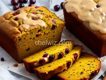 Pumpkin Cranberry Loaf
