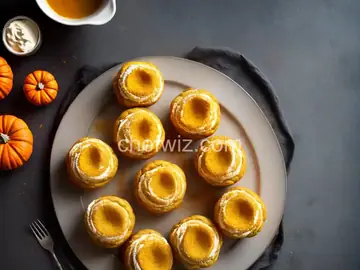 Pumpkin Cream Puffs