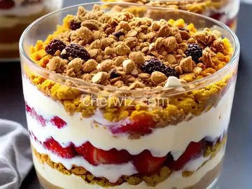 Pumpkin Crumble Yogurt Parfait