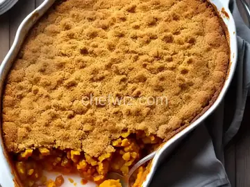 Pumpkin Crunch Cobbler