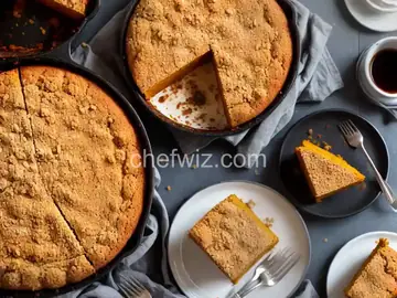 Pumpkin Crunch Coffee Cake