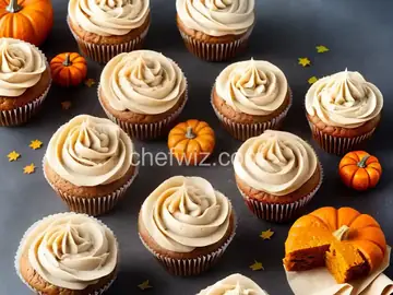 Pumpkin Ginger Cupcakes