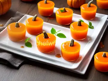Pumpkin Jelly Shots