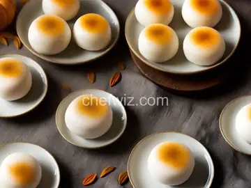 Pumpkin Mochi