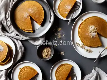 Pumpkin Oat Pancakes