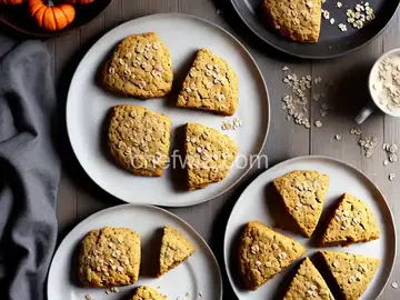 Pumpkin Oat Scones