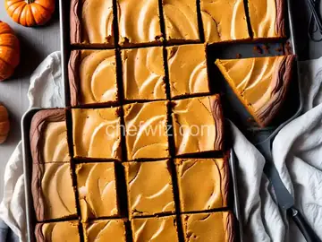 Pumpkin Pie Brownies