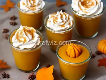 Pumpkin Pie Pudding Shots