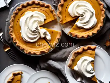 Pumpkin Pie with Maple Mascarpone Swirl