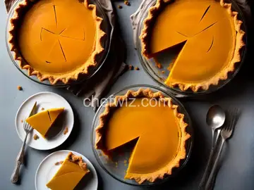Pumpkin Pudding Pie