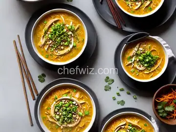 Pumpkin Rice Laksa Soup