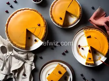 Pumpkin-Ricotta Cheesecake with Cranberries