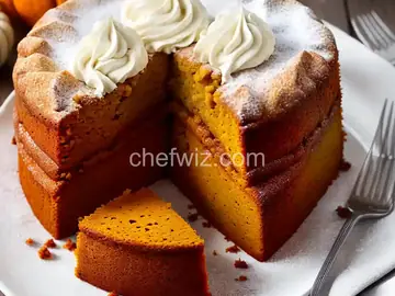 Pumpkin Rum Cake
