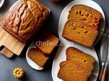 Pumpkin-Shaped Pumpkin Bread