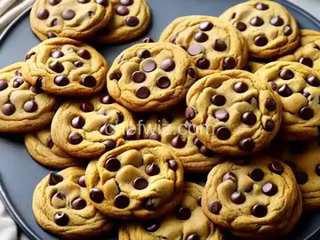 Pumpkin Spice Chocolate Chip Cookies