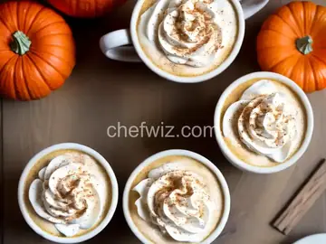 Pumpkin Spice White Hot Chocolate