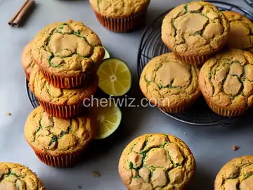 Pumpkin Spice Zucchini Muffins