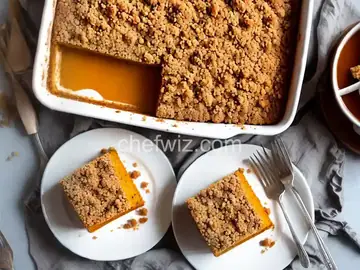 Pumpkin Streusel Coffee Cake