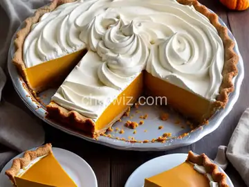 Pumpkin Toffee Cream Pie