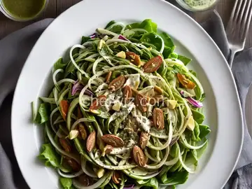 Puntarelle Alla Romana (Puntarelle Salad With Anchovy and Garlic Dressing)