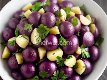 Purple Potato Salad