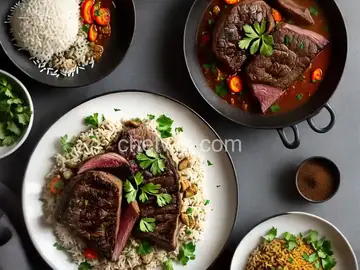 Qidreh (Palestinian Bone-In Lamb With Spiced Rice)