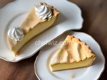 Quebec City Sugar Pie with Thick Cream