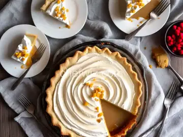 Quebecois Maple Cream Pie