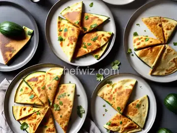Quesadillas de Flor de Calabaza (Zucchini Blossom Quesadillas)