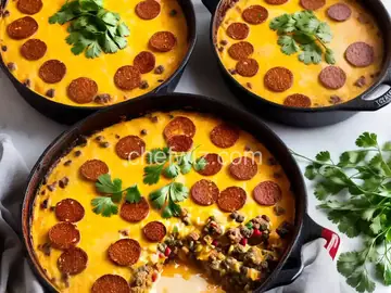 Queso Fundido with Chorizo