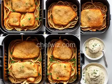 Quick Air Fryer Chicken Parmesan