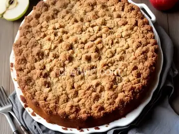 Quick Apple Streusel Coffee Cake