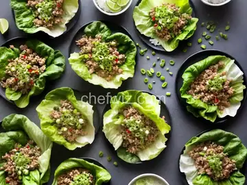 Quick Asian Lettuce Wraps