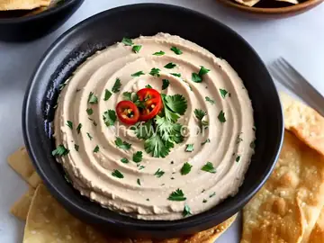 Quick Black Bean Hummus