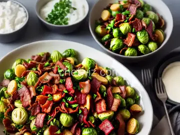 Quick Brussels and Bacon