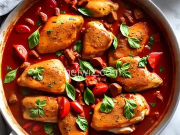 Quick Chicken Cacciatore